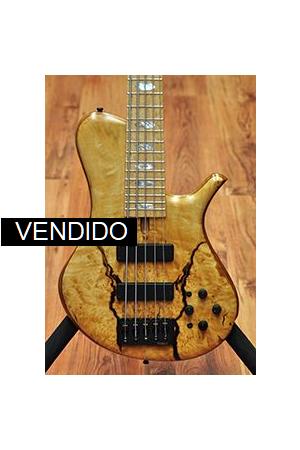 Marleaux mBass 5 Burl Basswood Custom Marleaux mBass 5 Burl Basswood Custom